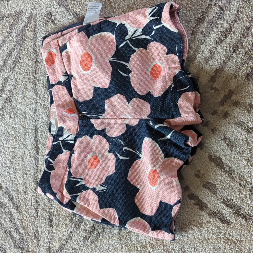 Anthropologie floral shorts